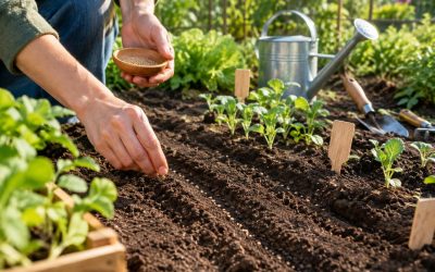 Semis au potager : techniques pour réussir ses plantations