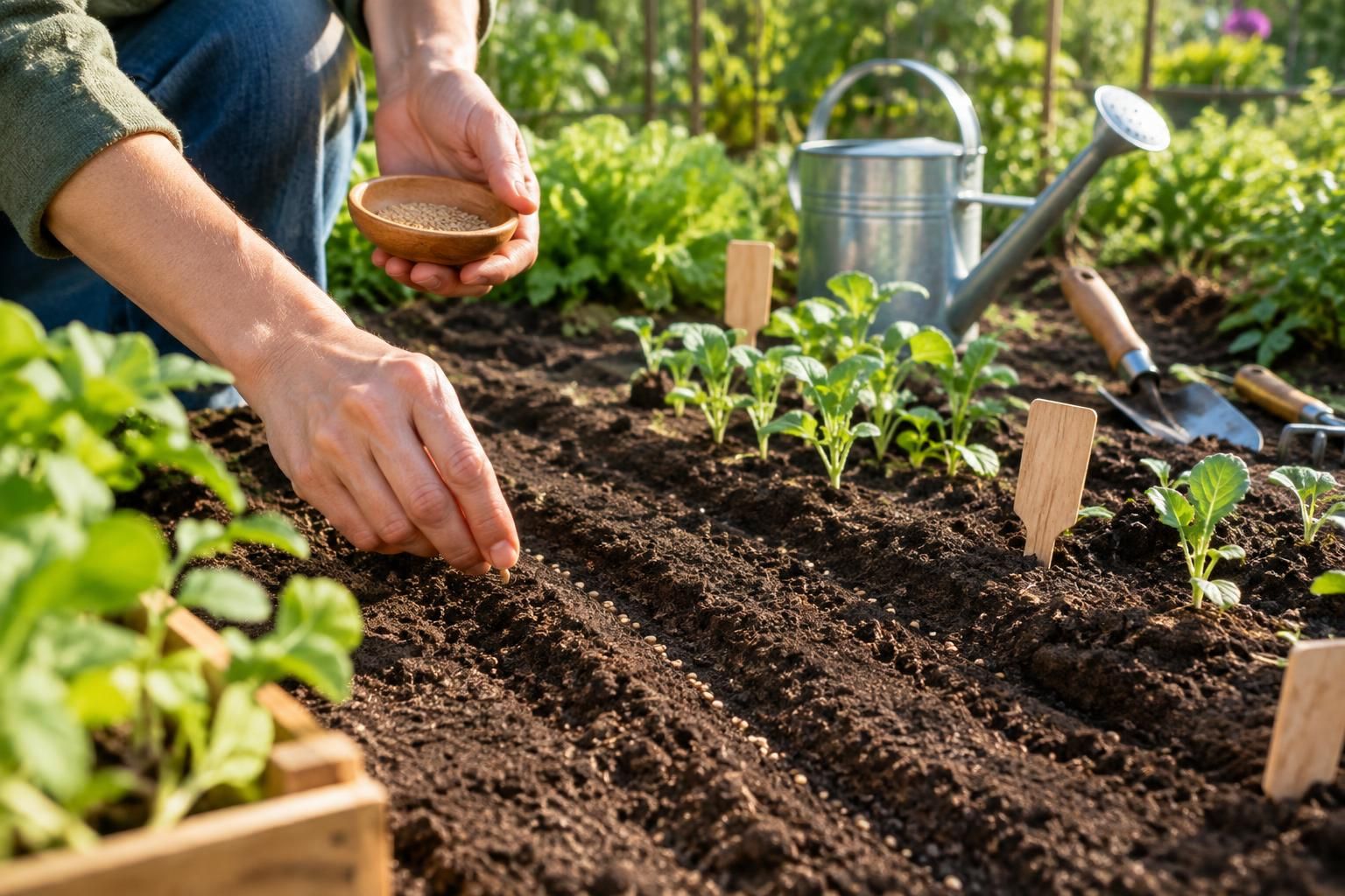 Semis au potager : techniques pour réussir ses plantations découvrez les techniques pour réussir vos semis au potager : choix des graines, préparation du sol et conseils pour des plantations vigoureuses.